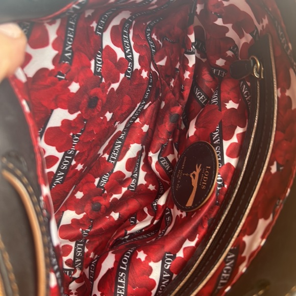 Lodis black leather handbag - Picture 4 of 5